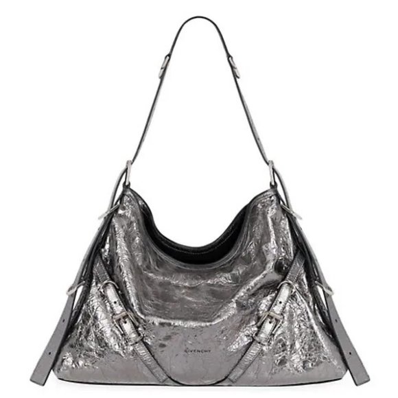 Givenchy Medium Voyou Bag in Laminated Leather - Picture 4 of 6